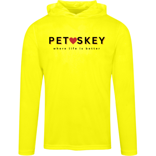 Petoskey~Where Life is Better Men's Super-Lite Performance Hoodie