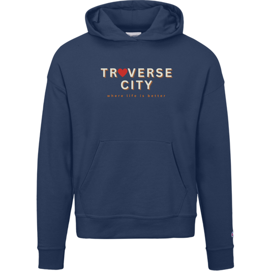 Traverse City~Where Life is Better Women's Beachcomber Hoodie