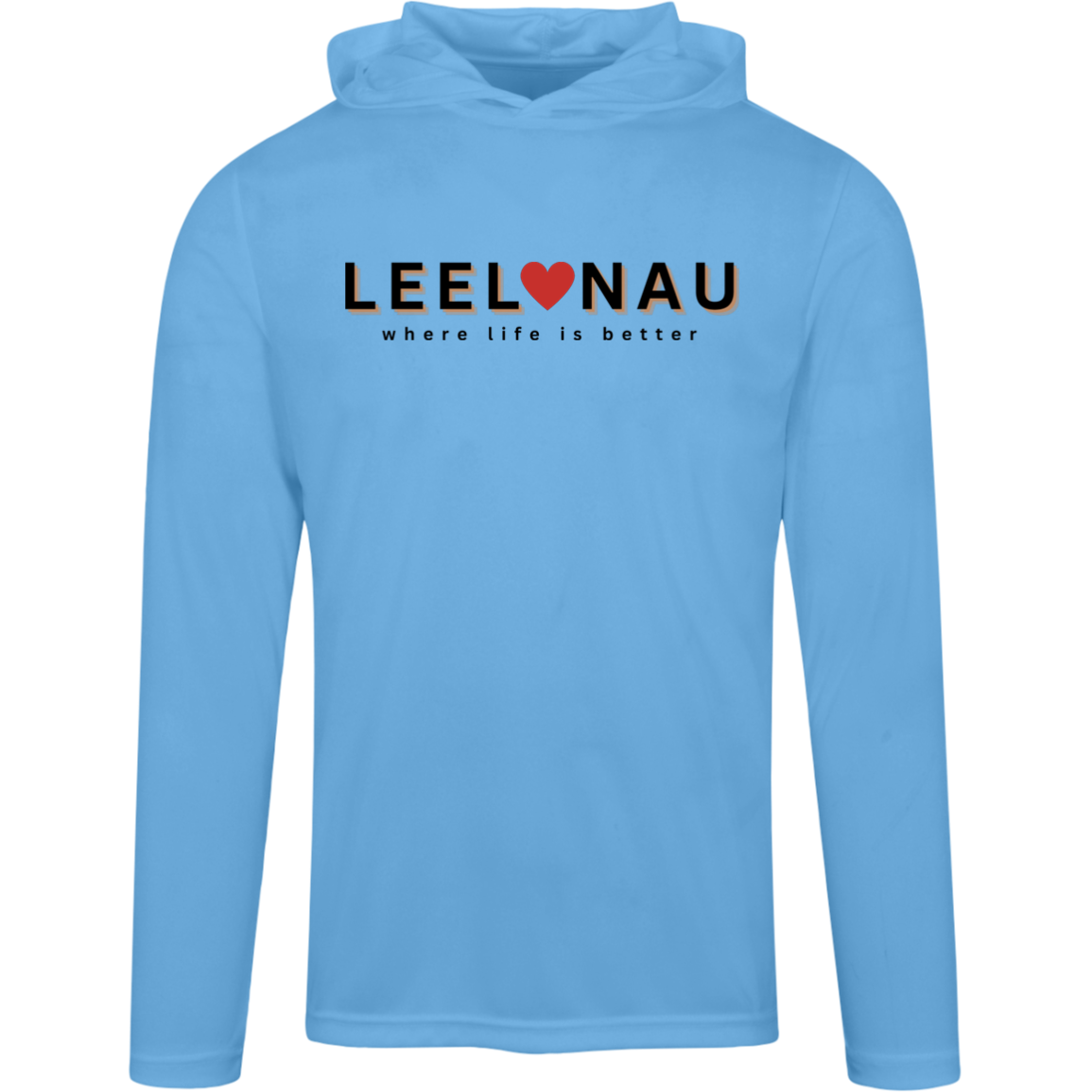 Leelanau ~Where Life is Better Men's  Super-Lite Performance Hoodie