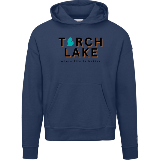 Torch Lake~Where Life is Bettter Women's Beachcomber Hoodie