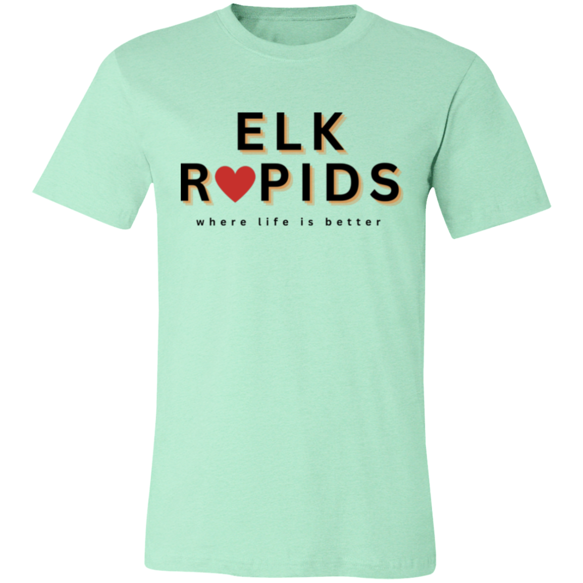 Elk Rapids ~Where Life is Better Unisex Jersey Tee