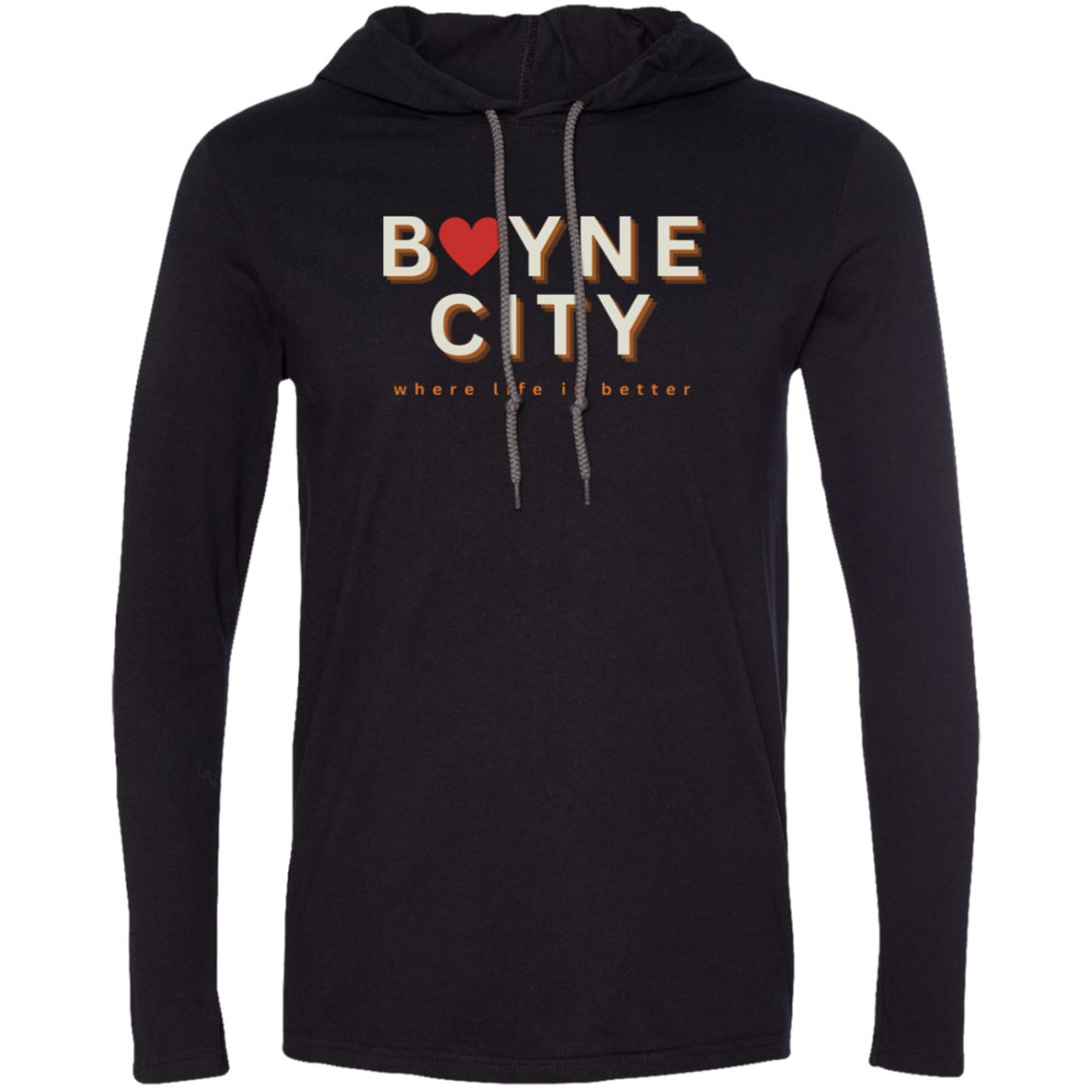 Boyne City-Where Life is Better Super-Lite Unisex Hoodie