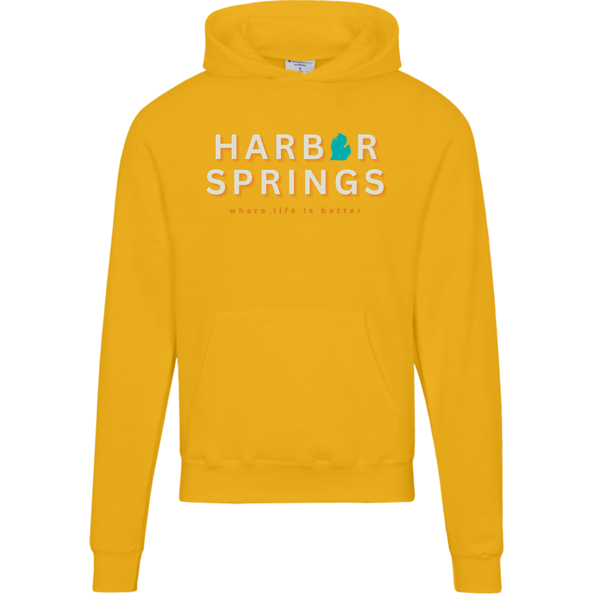 Harbor Springs~Where Life is Better Men's Beachcomber Hoodie