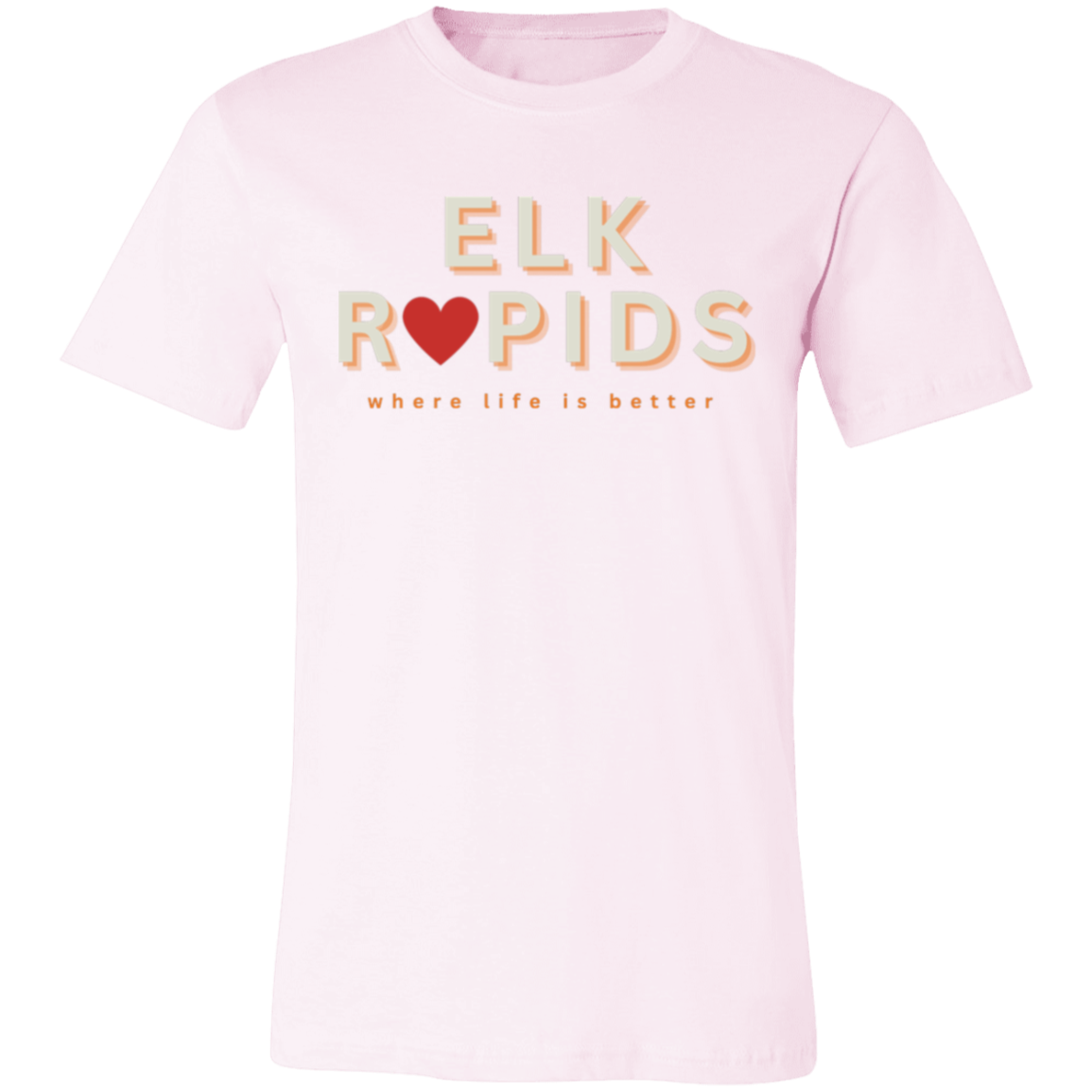 Elk Rapids ~Where Life is Better Unisex Jersey Tee