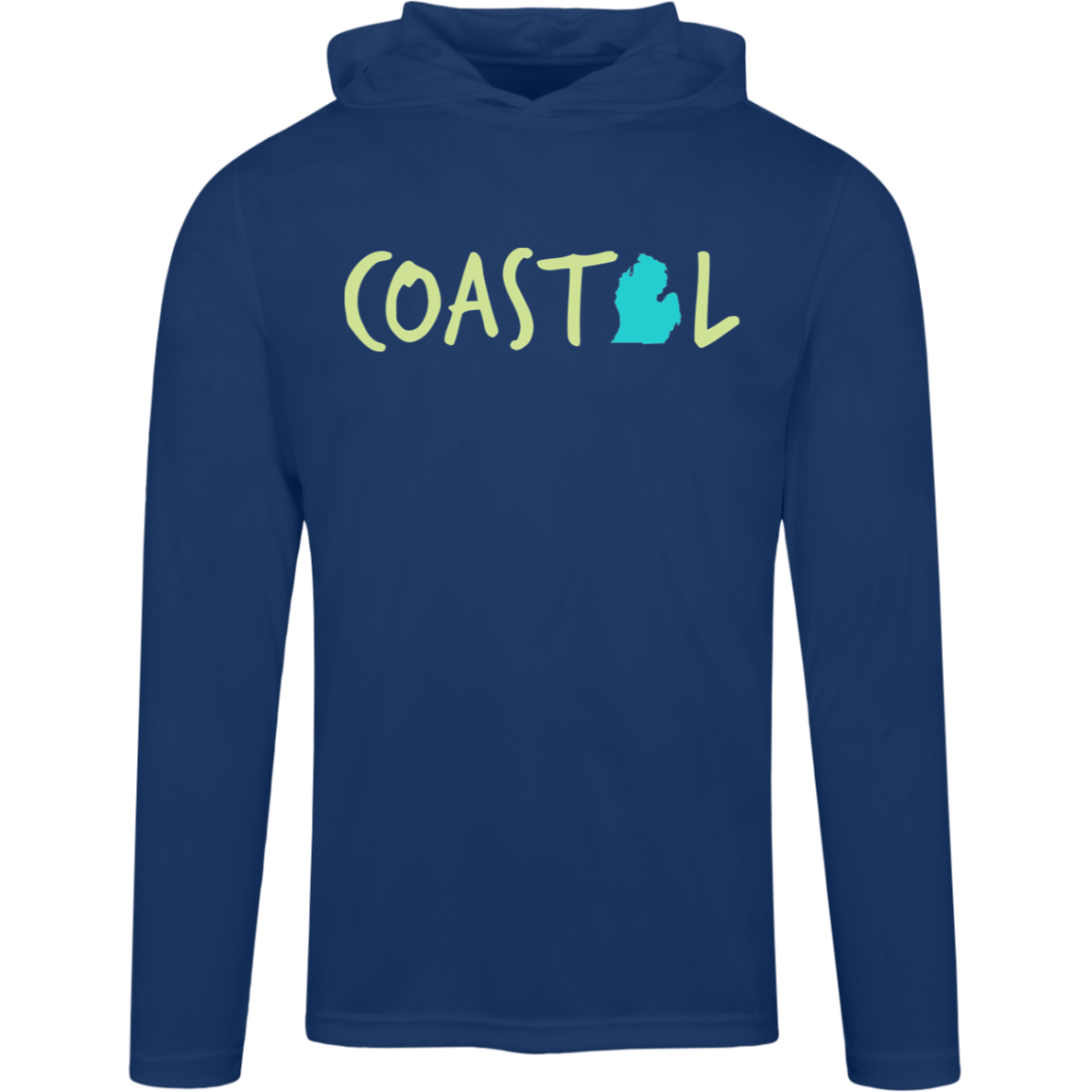 Coastal Michigan Men's Super-Lite Performance Hoodie