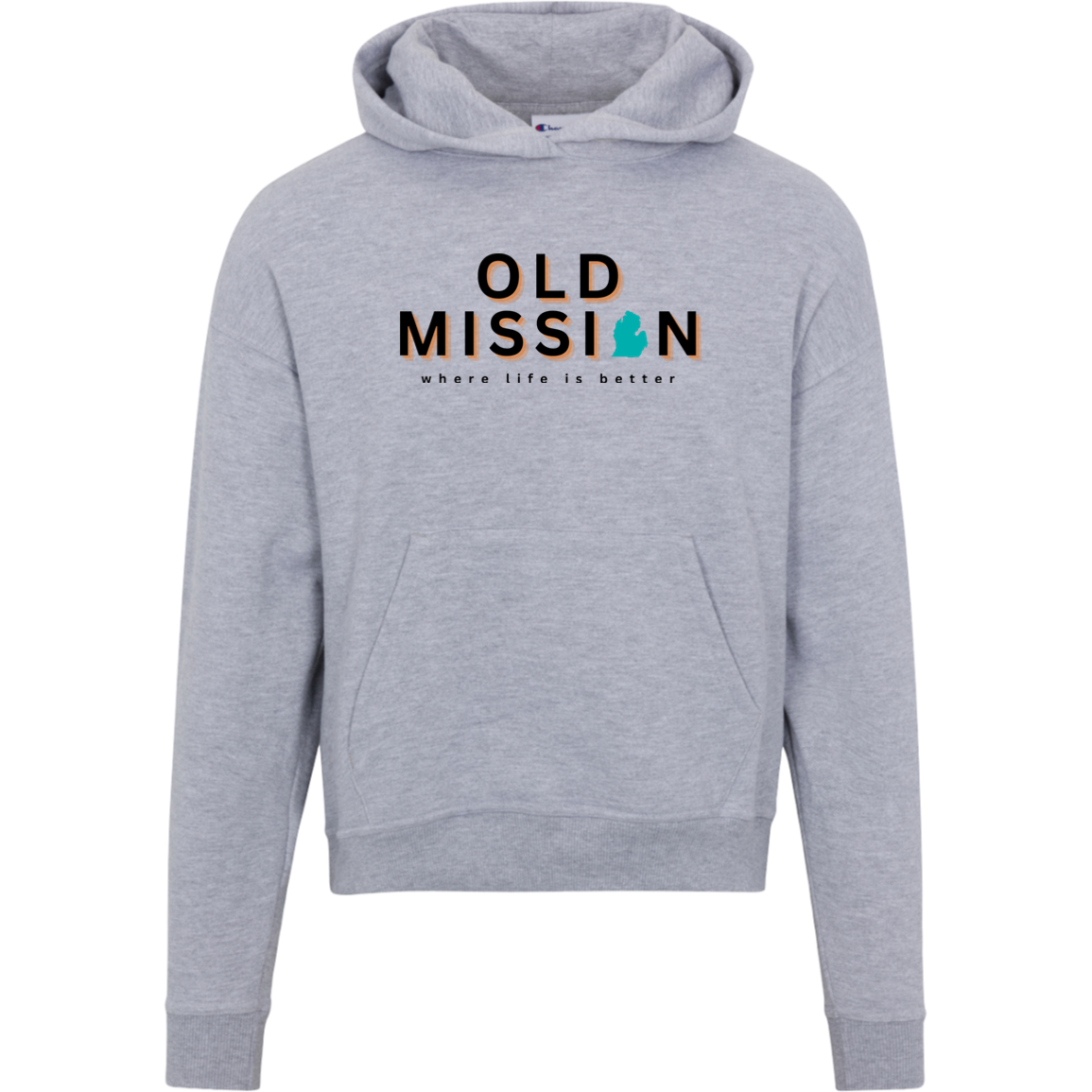 Old Mission~Where Life is Better Women's Beachcomber Hoodie