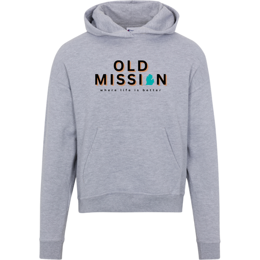 Old Mission~Where Life is Better Women's Beachcomber Hoodie