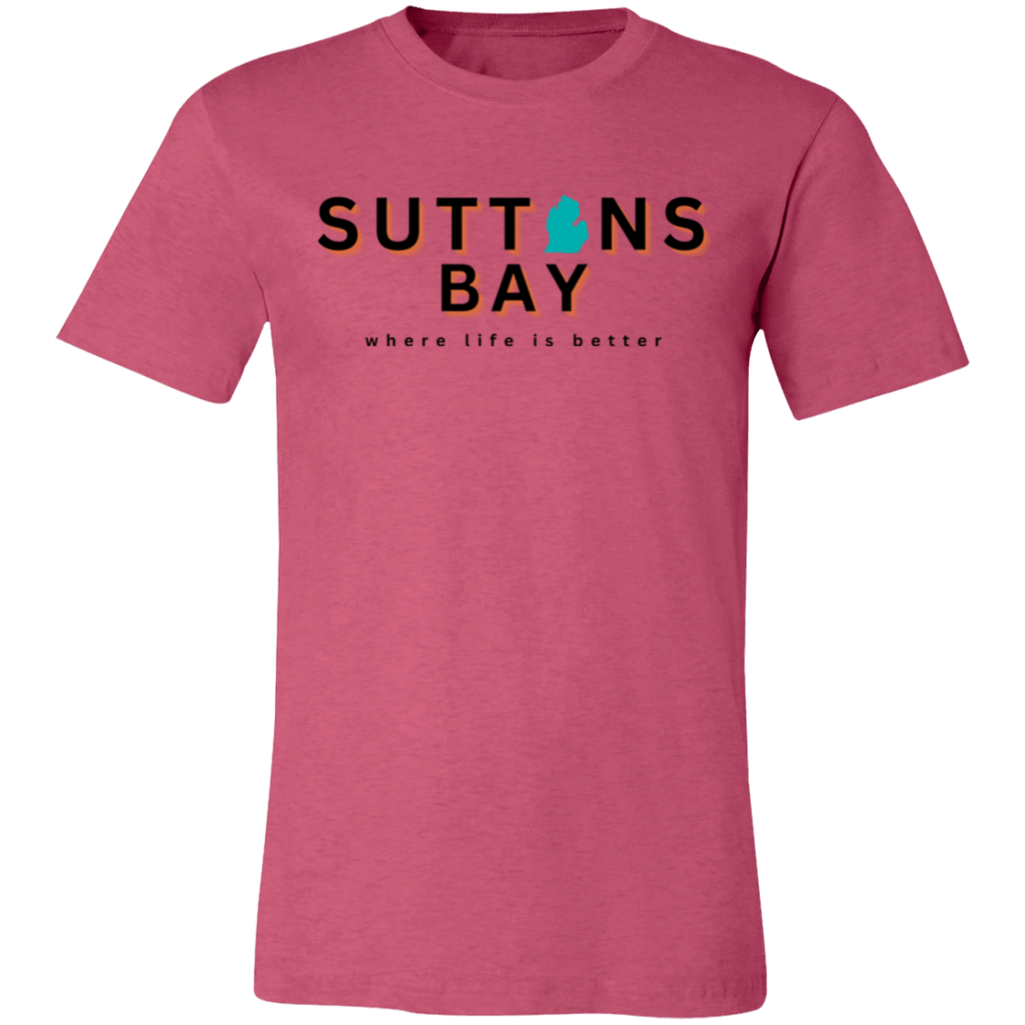 Suttons Bay ~Where Life is Better  Unisex Jersey Tee