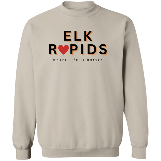 Elk Rapids ~Where Life is Better Unisex Crewneck