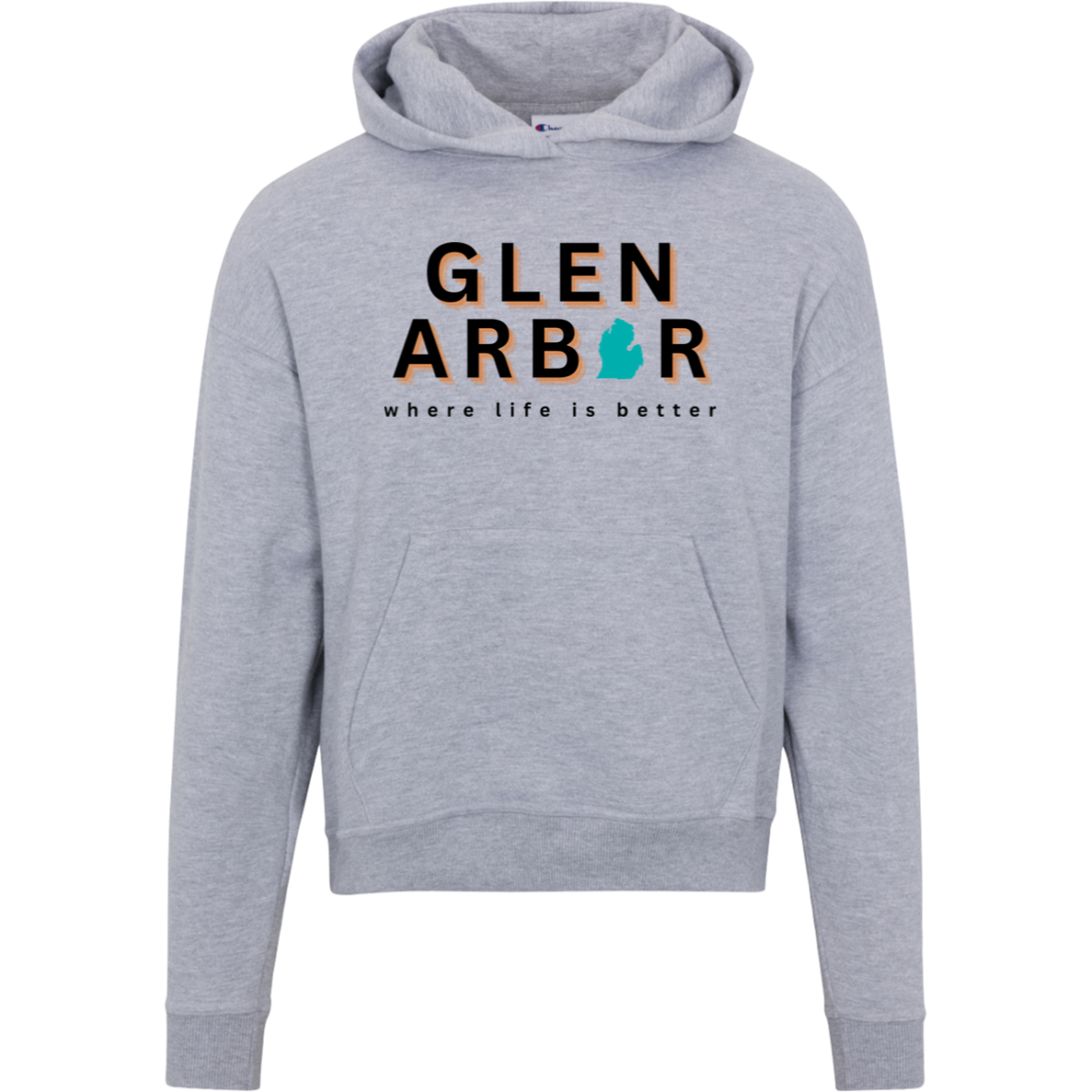 Glen Arbor~Where Life is Better Women's Beachcomber Hoodie