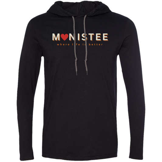 Manistee~Where Life is Better Super-Lite Unisex Hoodie