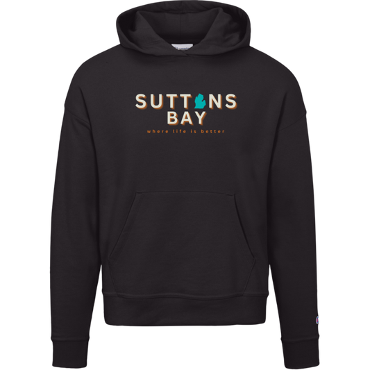 Suttons Bay~Where Life is Better Women's Beachcomber Hoodie