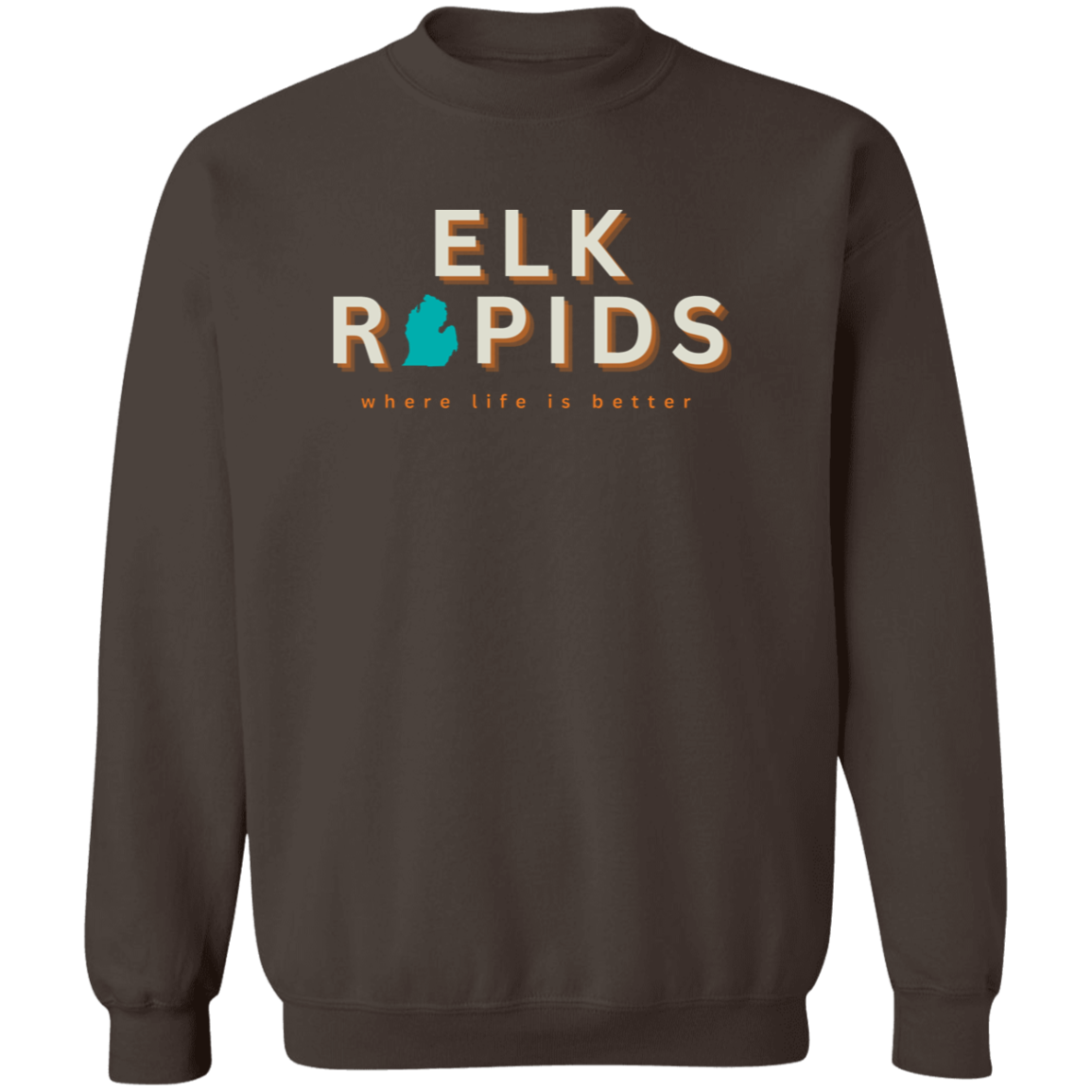 Elk Rapids ~Where Life is Better Unisex Crewneck