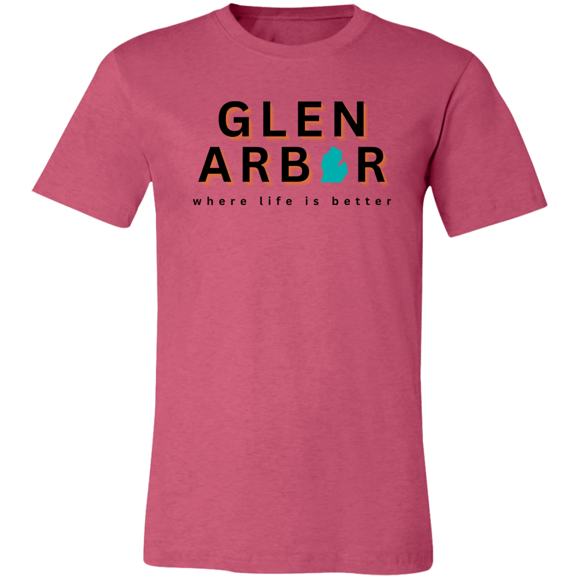 Glen Arbor ~Where Life is Better Unisex Jersey Tee