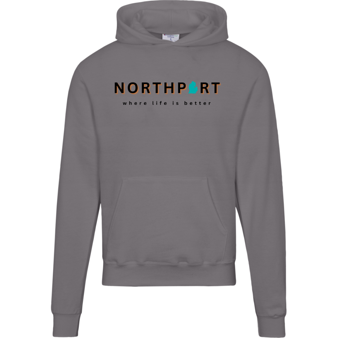 Northport~Where Life is Better Men's Beachcomber Hoodie