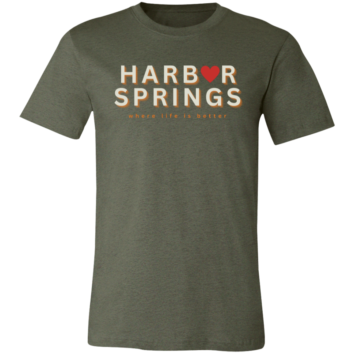 Harbor Springs ~Where Life is Better  Unisex Jersey Tee