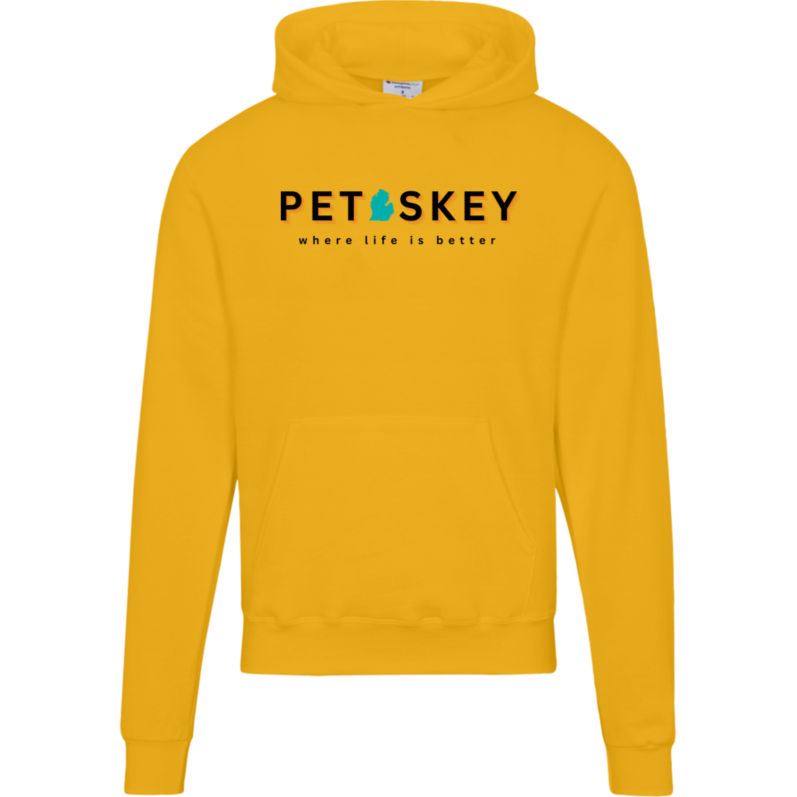 Petoskey~Where Life is Better Men's Beachcomber Hoodie