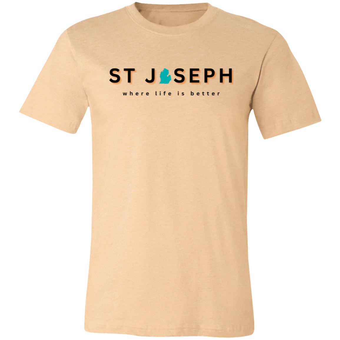 St. Joseph ~Where Life is Better Unisex Jersey Tee