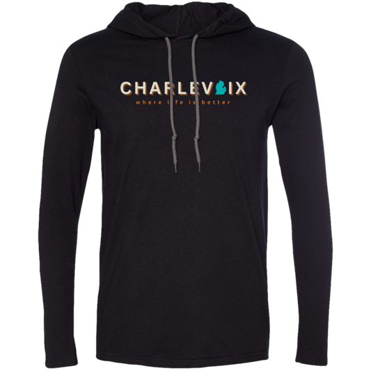 Charlevoix~Where Life is Better Super-Lite Unisex Hoodie