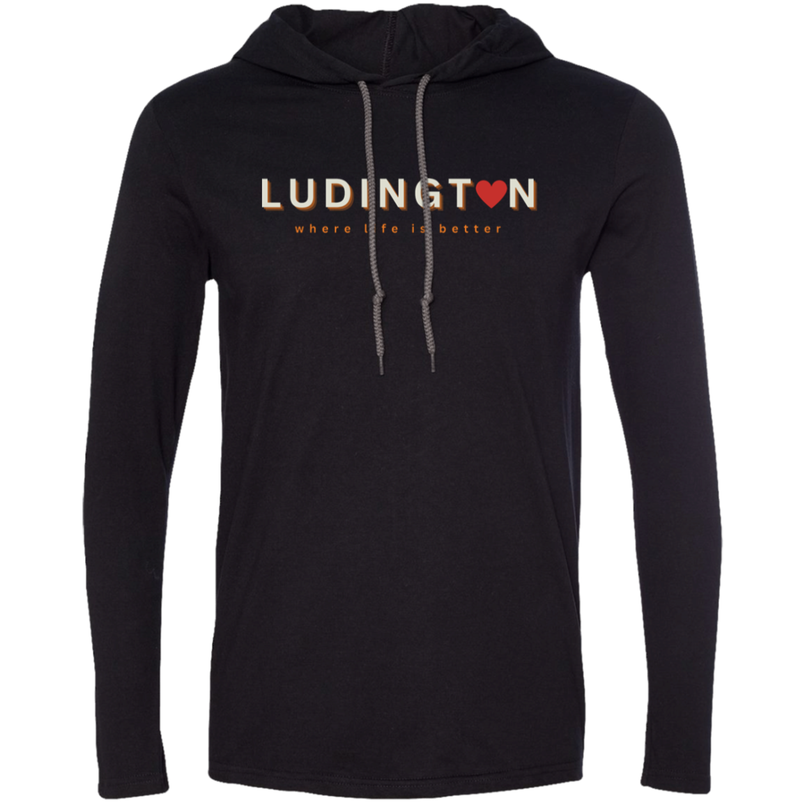 Ludington~Where Life is Better Super-Lite Unisex Hoodie