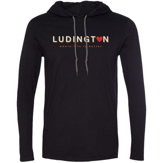 Ludington~Where Life is Better Super-Lite Unisex Hoodie