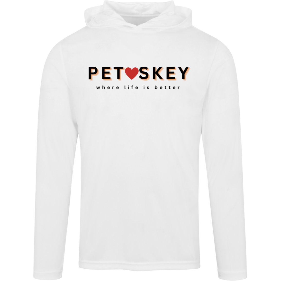 Petoskey~Where Life is Better Men's Super-Lite Performance Hoodie