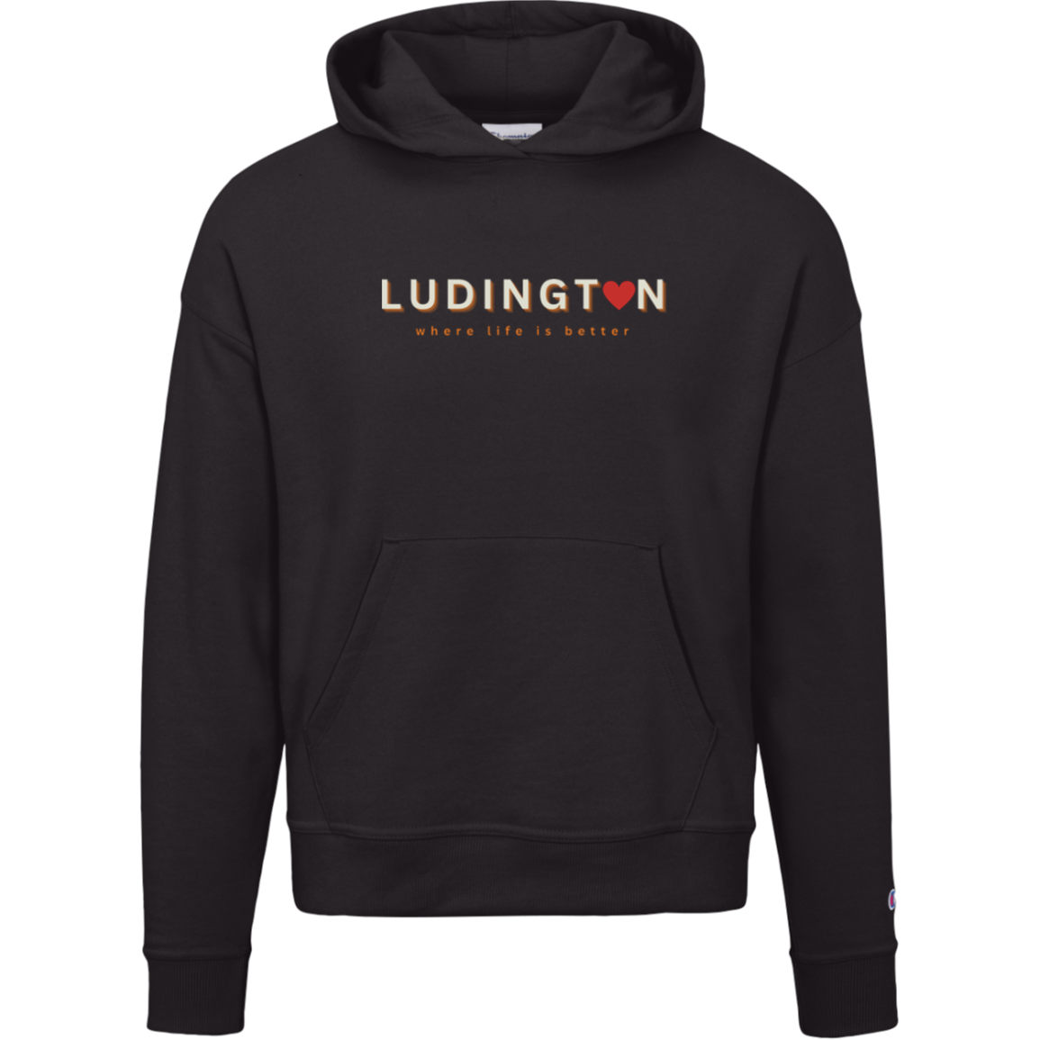 Ludington~Where Life is Better Women's Beachcomber Hoodie