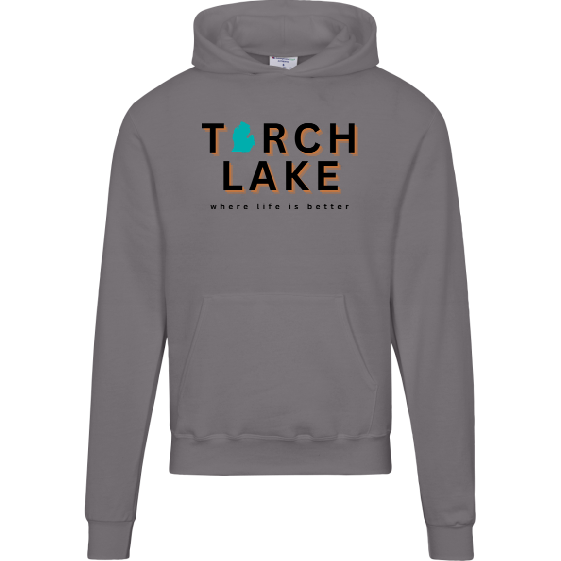 Torch Lake~Where Life is Better Men's Beachcomber Hoodie