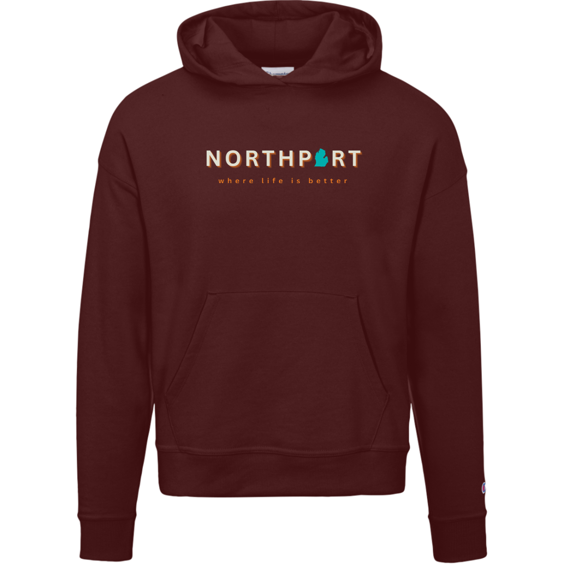 Northport~Where Life is Better Women's Beachcomber Hoodie