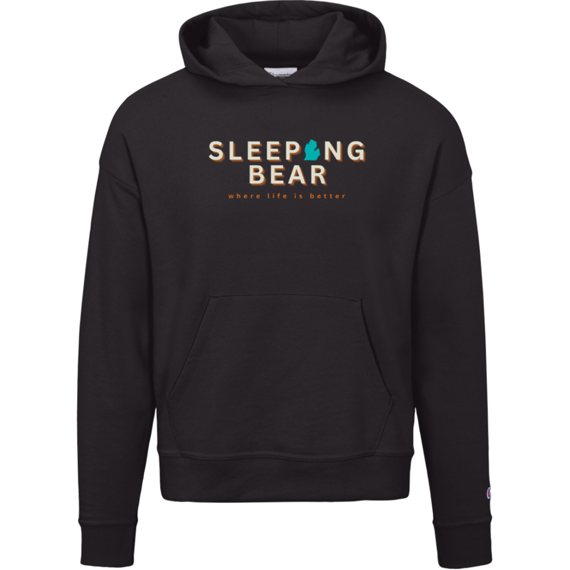 Sleeping Bear~Where Life is Better Women's Beachcomber Hoodie