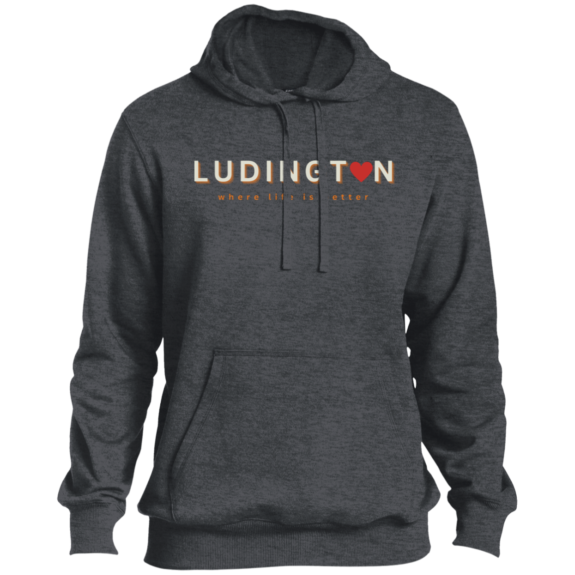 Ludington ~Where Life is Better Men's Beachcomber Hoodie