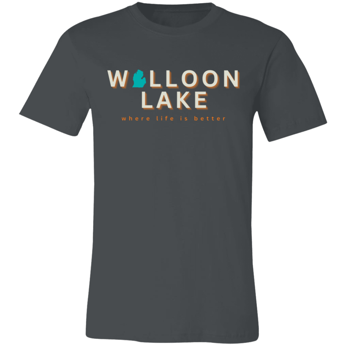 Walloon Lake ~Where Life is Better Unisex Jersey Tee