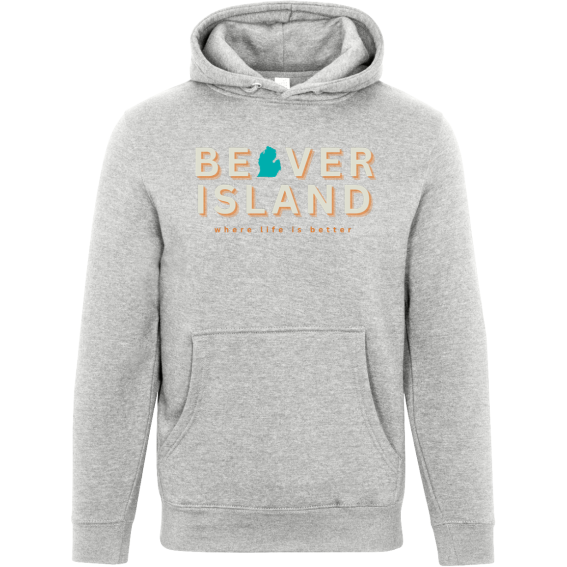 Beaver Island~Where Life is Better Unisex Premium Hoodie