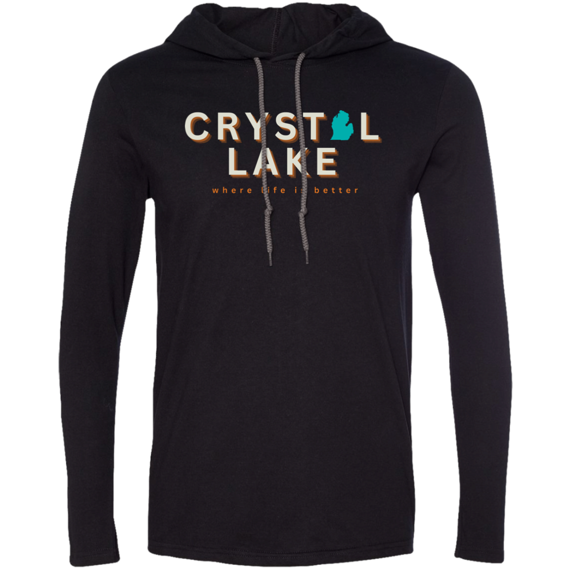 Crystal Lake~Where Life is Better Super-Lite UnisexHoodie