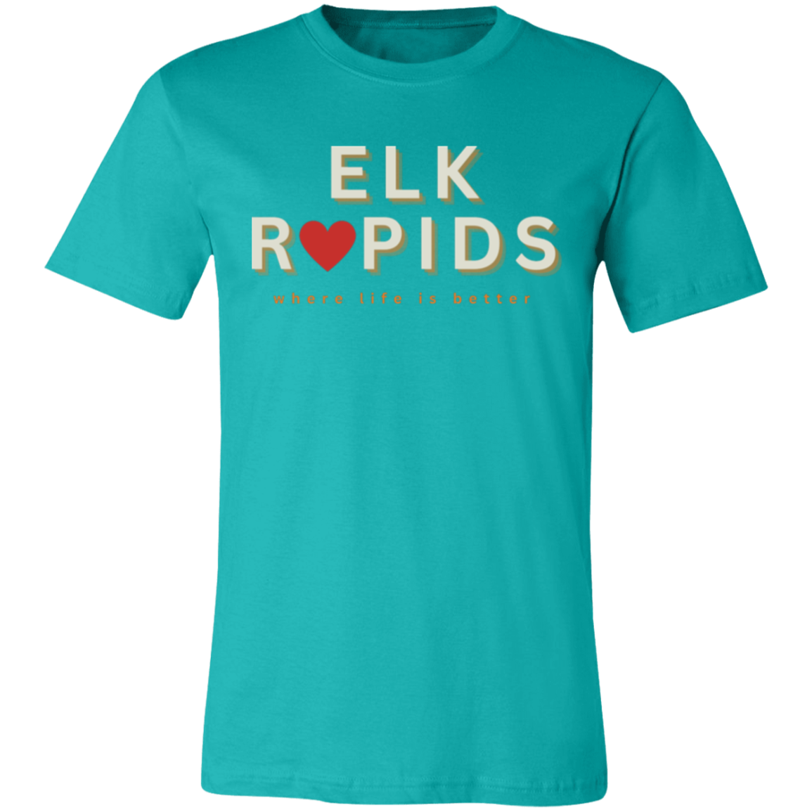 Elk Rapids ~Where Life is Better Unisex Jersey Tee