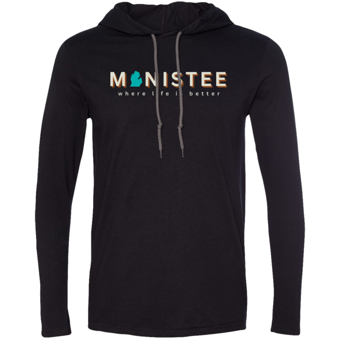 Manistee~Where Life is Better Super-Lite Unisex Hoodie