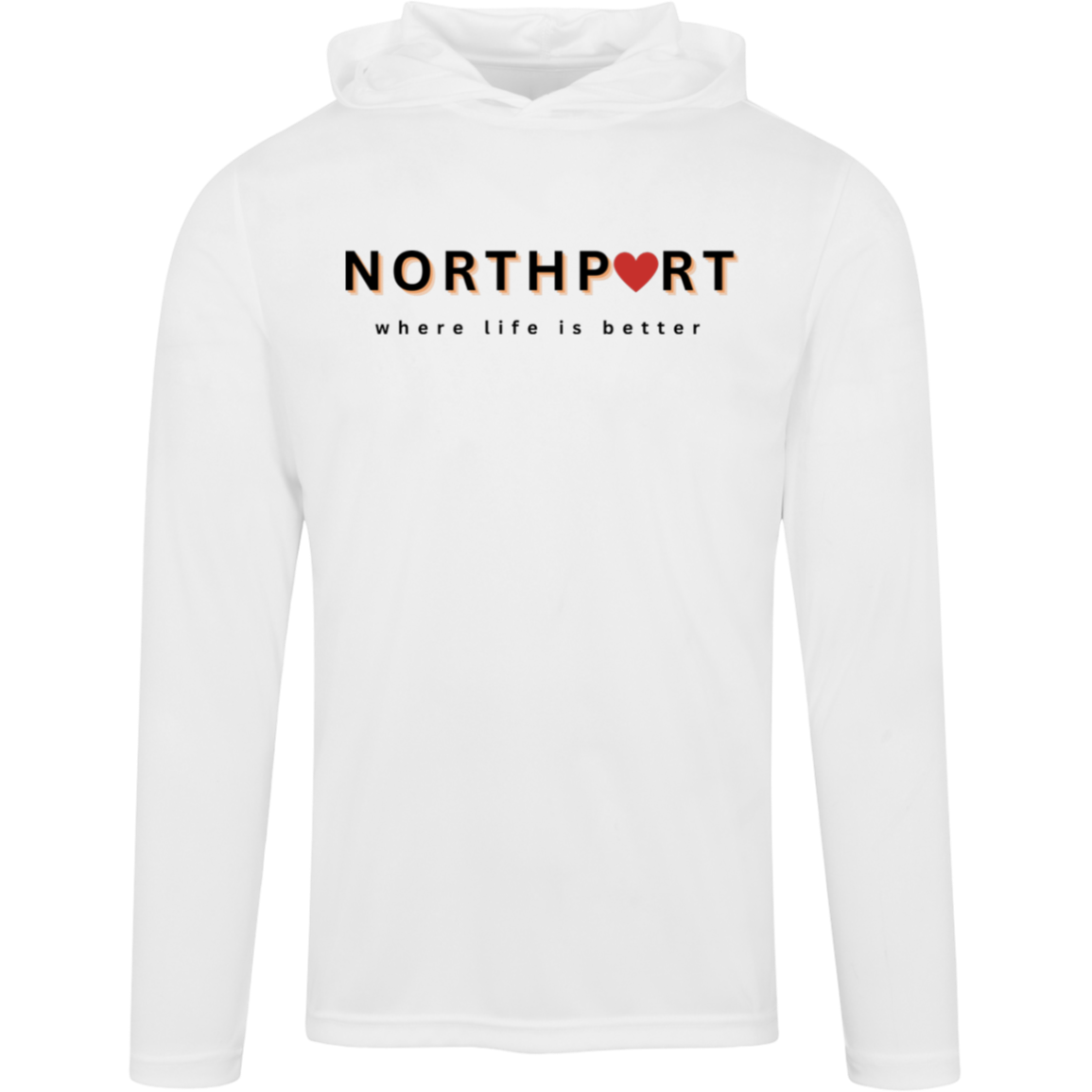 Northport ~Where Life is Better Men's Super-Lite Performance Hoodie