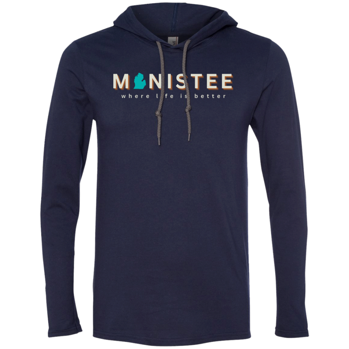 Manistee~Where Life is Better Super-Lite Unisex Hoodie