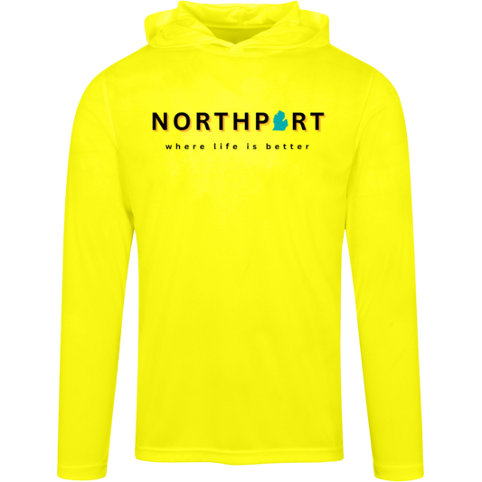 Northport~Where Life is Better Men's Super-Lite Performance Hoodie