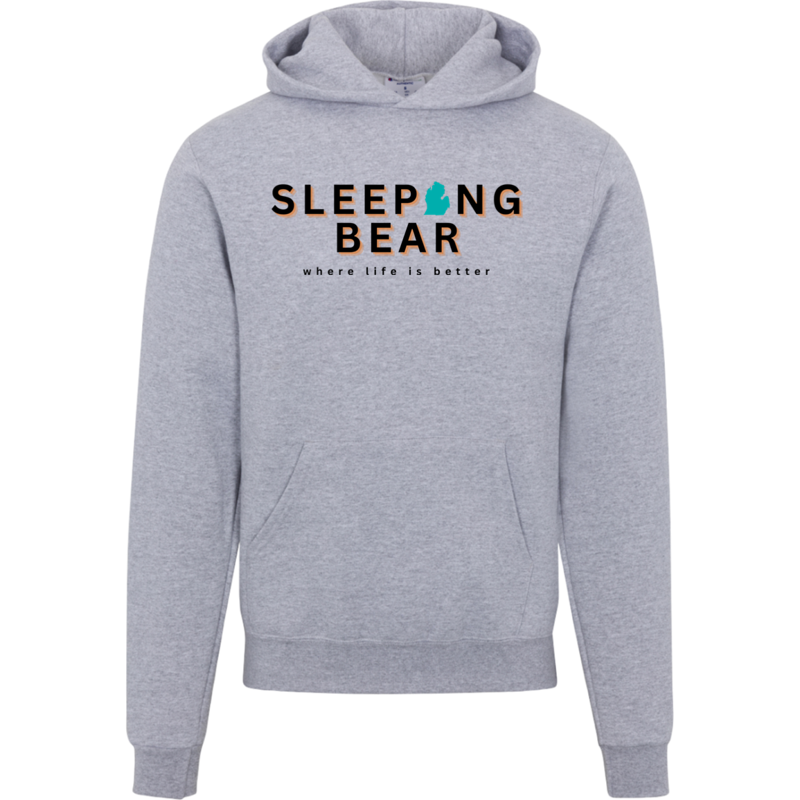 Sleeping Bear ~Where Life is Better Men's Beachcomber Hoodie