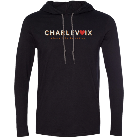 Charlevoix-Where Life is Better Super-Lite Unisex Hoodie