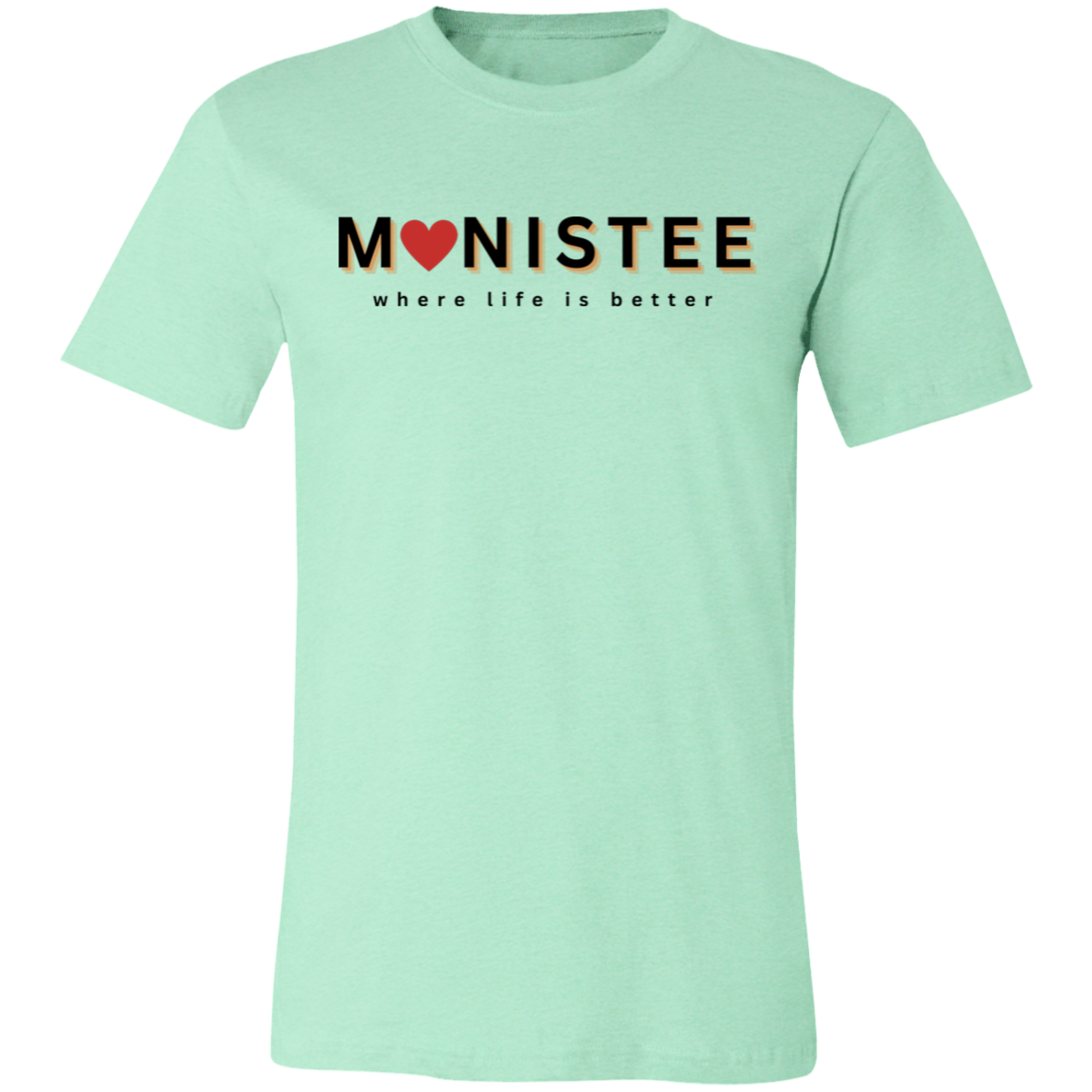 Manistee ~Where Life is Better Unisex Jersey Tee