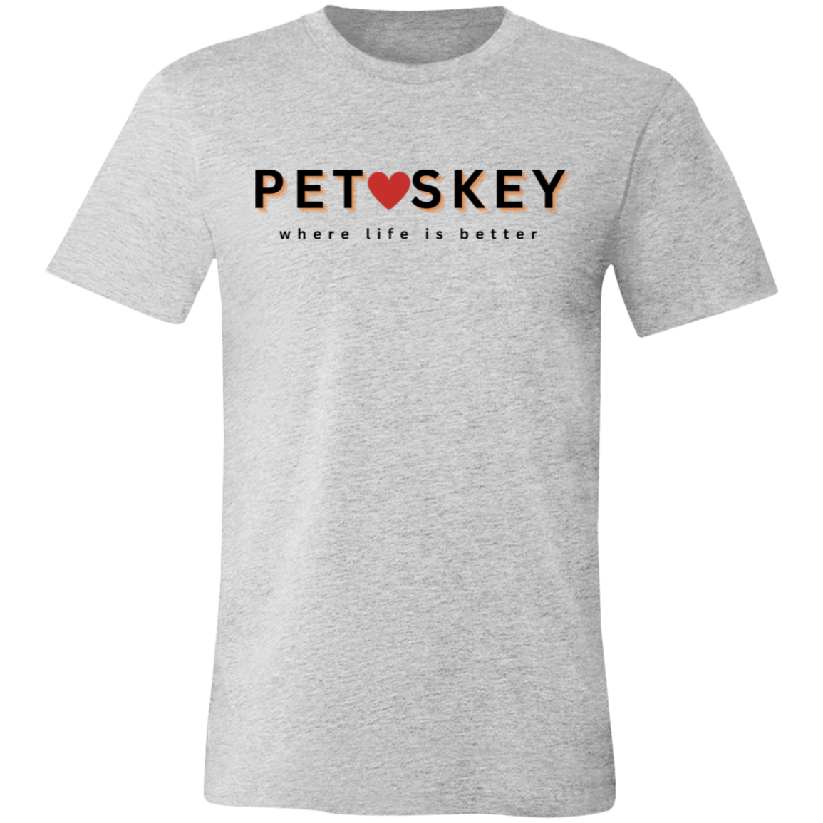 Petoskey ~Where Life is Better Unisex Jersey Tee