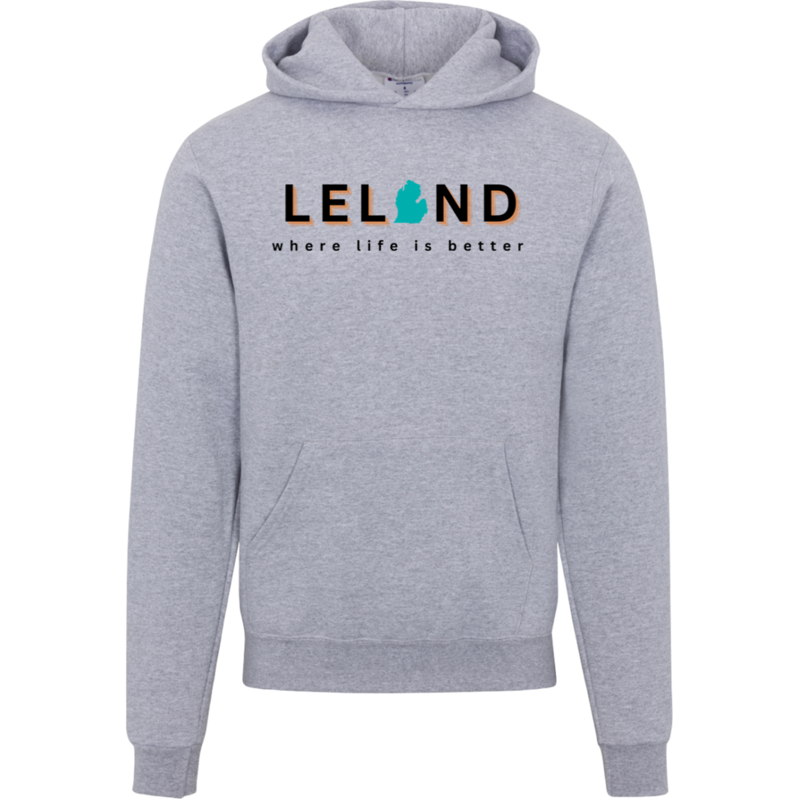 Leland~Where Life is Better Men's Beachcomber Hoodie