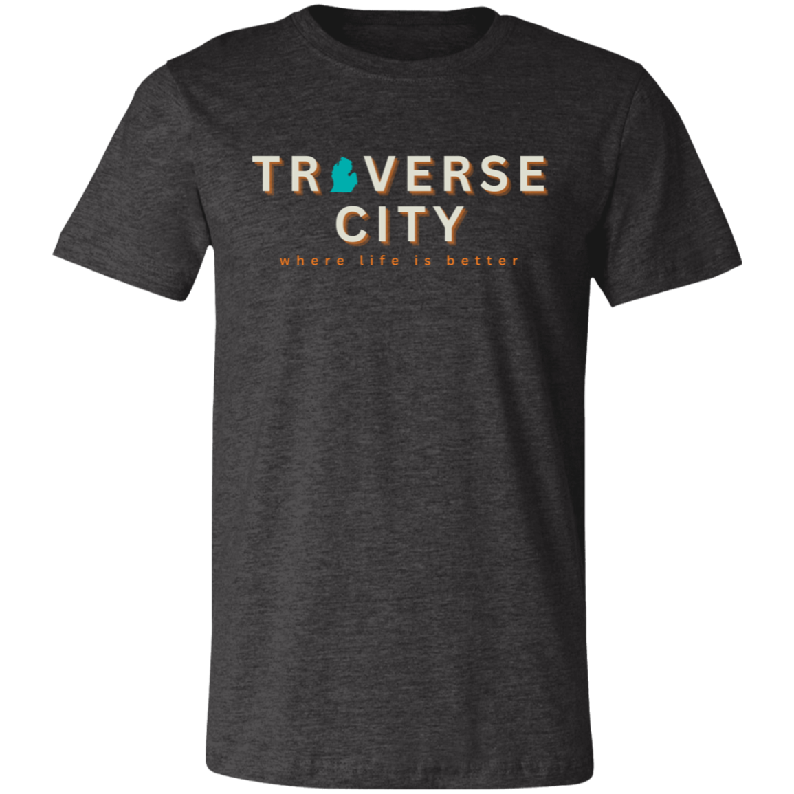 Traverse City ~Where Life is Better Unisex Jersey Tee