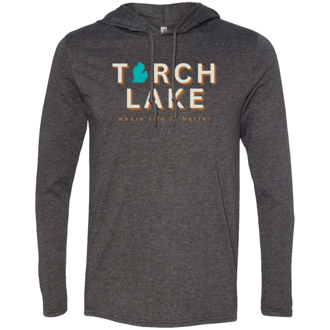 Torch Lake~Where Life is Better Super-Lite Unisex Hoodie