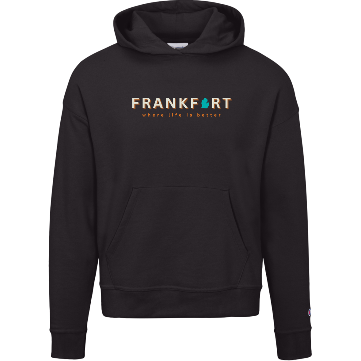 Frankfort~Where Life is Better Women's Beachcomber Hoodie