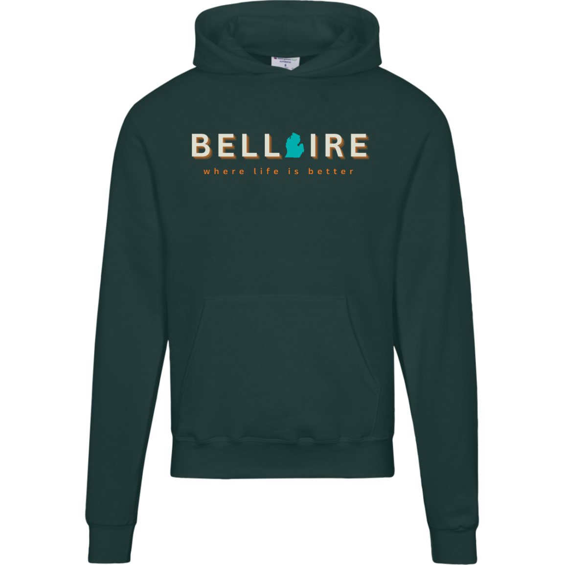 Bellaire~Where Life is Better Beachcomber Hoodie