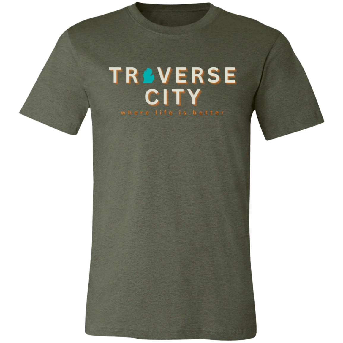 Traverse City ~Where Life is Better Unisex Jersey Tee