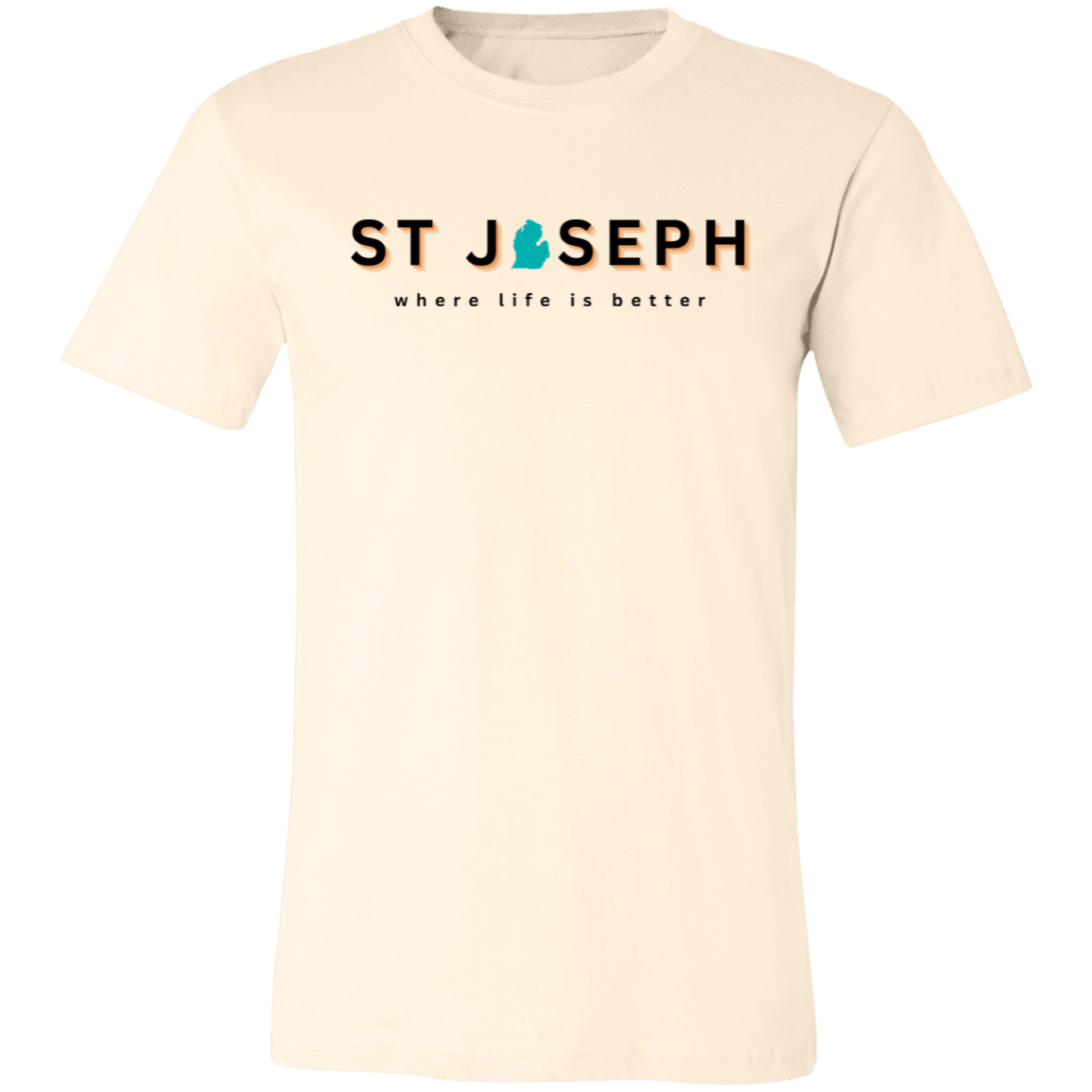 St. Joseph ~Where Life is Better Unisex Jersey Tee